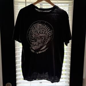 Vintage Super Thrashed Distressed Zombie T-Shirt Men's Size L Allman Brothers